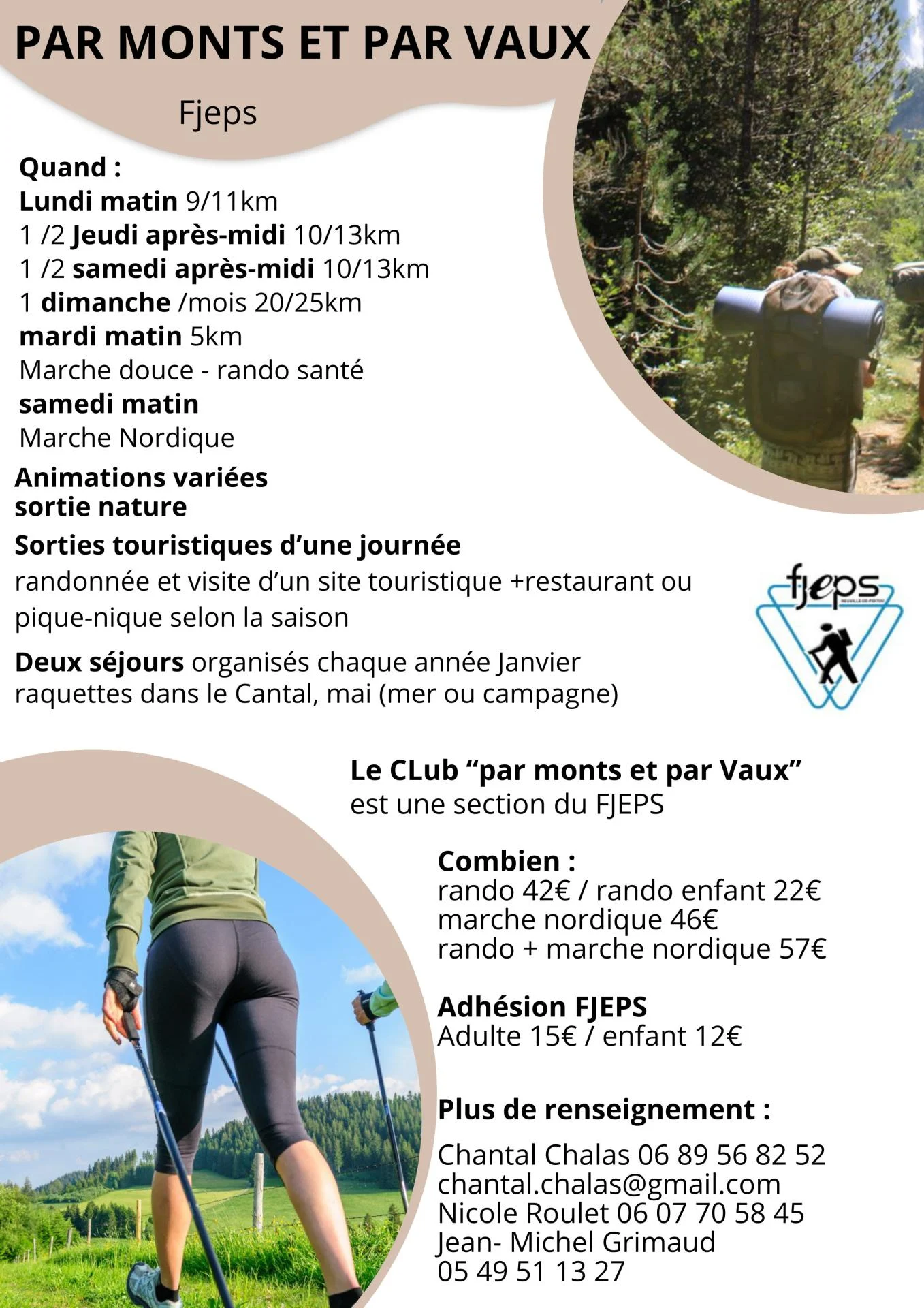 Affiche par monts et par vaux