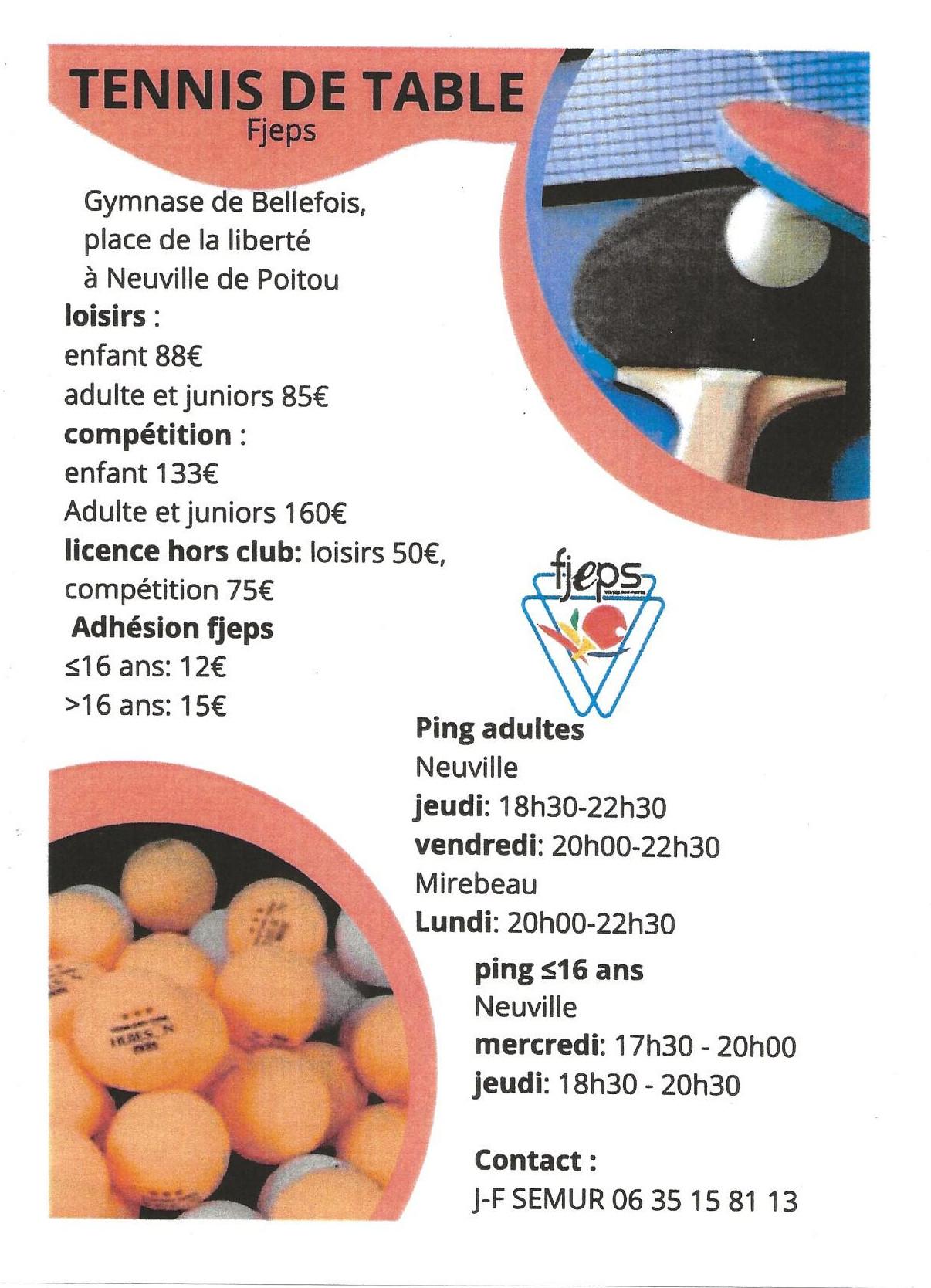 Tennis de table 002